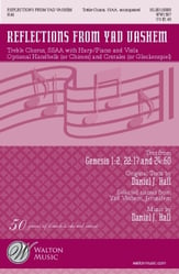 Reflections from Yad Vashem SSAA choral sheet music cover